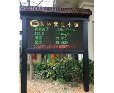鄭州景區(qū)負(fù)氧離子監(jiān)測(cè)